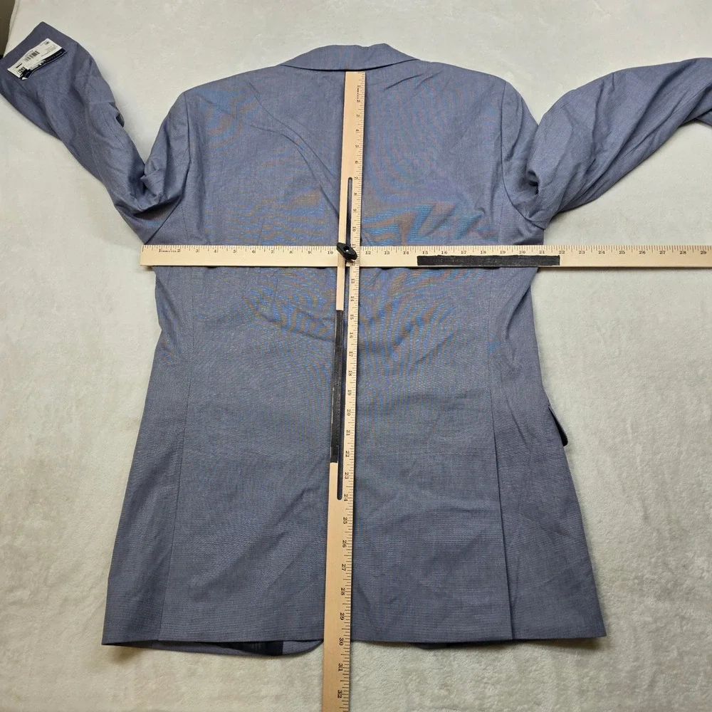 Tommy Hilfiger Cotton Sport‎ Coat Mens 40L Blue Stretch Blazer Jacket $295 NEW